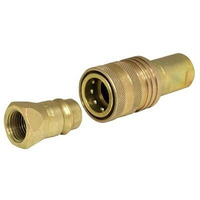 Apache Steel Hydraulic Coupler 1/2 in. Dia. x 1/2 in. Dia. 1 pk