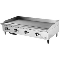 Migali C-G49 Competitor Series Griddle, countertop, 48" W, Manual Controls, configured for Natural Gas, LP Conversion Kit Included