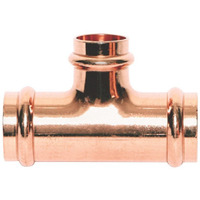 Mueller Streamline Streamline 3/4 in. Press x 3/4 in. Dia. Press Copper Tee