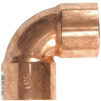 Mueller Streamline 1-1/2 in. Sweat x 1-1/2 in. Dia. Sweat Copper 90 Degree Elbow