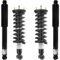 Unity Automotive 4-11296-255410-001 Front and Rear Replacement Complete Strut Assembly Shock Kit Fits 2005-2010 Nissan Frontier