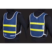 Reflective Standard Safety Vest Blue/Lime XL