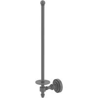 Allied Brass Retro Dot Collection Wall Mounted Paper Towel Holder, Matte Gray