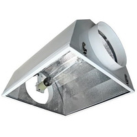 GROW1 BIG TEN - 10" Hinged Hydroponic Air Cooled Grow Light Reflector