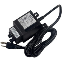 Jesco Lighting TRANS60W-OD Accessory - 12 Volt Transformer with Power Cord and 60 Watt, Black Finish