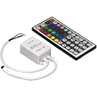 JESCO Lighting LC-IR-300 24V DC RGB CONTROLLER W/INFRARED REMOTE CONTROL 144W MAX