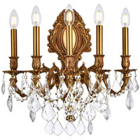 Elegant Lighting 9605W21FG/RC Royal Cut Crystal