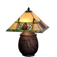 19.5 Inch H Pinecone Ridge Table Lamp