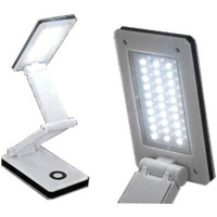 Sonnet 30 LEDs, Two Light Levels Travel Folding Desk Light