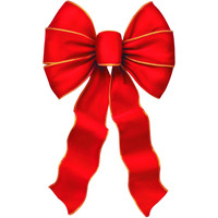 Holiday Trims Inc Red Velvet Gold Edge Bow Case of 12, Holiday Trims Inc