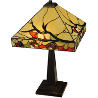 Meyda Home Decorative 25"H Woodland Berries Table Lamp