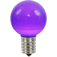 Vickerman G50 Purple Ceramic LED Replacement Bulb, Package of 25