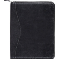 Scully Zip Around Letter Pad (Black)