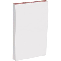 School Smart Scratch Pad, 3 x 5 Inches, 100 Sheets, White, Pack of 12