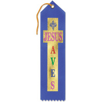 Jesus Saves Ribbon