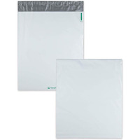 Redi-Strip Poly Expansion Mailer, Side Seam, 13 x 16 x 2, White, 100/Carton