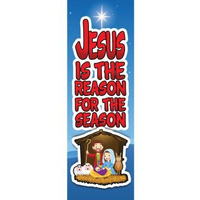 Bookmark - Christmas - 'Jesus is The Reason for The Season" (Pack of 25)