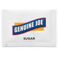 Genuine Joe Sugar Packets, 1200/PK, White (Units per case: 2)