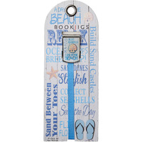 Franklin Mills Coastal Bookjig Bookmarks, Day at The Beach