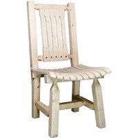 Montana Woodworks Homestead Collection Outdoor Patio Chair, Ready to Finish