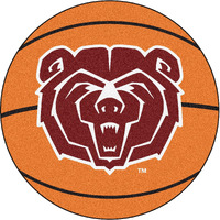 Fanmats Missouri State Basketball Mat 27" diameter