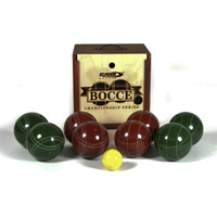 St. Pierre Tournament Bocce Set in Wood Box