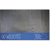 FANMATS 21138 Kentucky Wildcats Southern Style Vinyl Grill Mat - 26in. x 42in. - Deck Patio Protective Mat | Oil, flame, and UV resistant