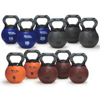 AEROMAT Elite Kettlebell Medicine Ball Blue 20 lbs