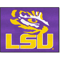 FANMATS 3950 Louisiana State University All-Star Mat | Purple | 33.75"x42.5" | LSU Primary Logo