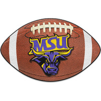 FANMATS 110 Minnesota State - Mankato Mavericks Football Rug - 20.5in. x 32.5in. | Sports Fan Home Decor Rug and Tailgating Mat