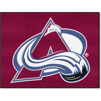 FANMATS 10613 NHL - Colorado Avalanche All-Star Mat | Burgandy | 33.75&quotx42.5" | A Primary Logo