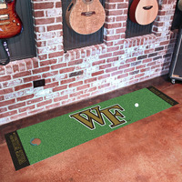 FANMATS 10327 Wake Forest Demon Deacons Putting Green Mat - 1.5ft. x 6ft.