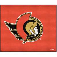 FANMATS 10424 Ottawa Senators Tailgater Rug - 5ft. x 6ft. Sports Fan Area Rug, Home Decor Rug and Tailgating Mat