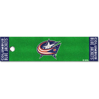 FANMATS 10575 Columbus Blue Jackets Putting Green Mat - 1.5ft. x 6ft.