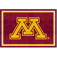 FANMATS 14004 Minnesota Rug, Team Color, 59.5"x88"