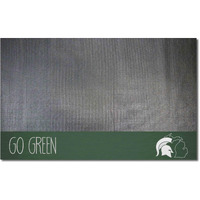 FANMATS 21153 Michigan State Spartans Southern Style Vinyl Grill Mat - 26in. x 42in. - Deck Patio Protective Mat | Oil, flame, and UV resistant