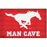 FANMATS 32699 SMU Man Cave UltiMat Rug - 5ft. x 8ft.