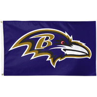 WinCraft Baltimore Ravens 3' x 5' Primary Logo Single-Sided Flag