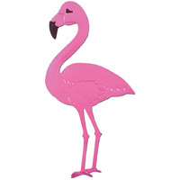 Foil Flamingo Silhouette Party Accessory (1 count)