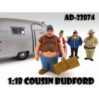 23874 American Diorama Figurine - ru30zr7ol0j Trailer Park Figures Series 1 Cousin Budford (1/18 4531z2ob1f scale) 23874 diecast car model 23874 American Diorama Figurine - 1