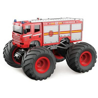 1:18 Big Wheel Racing Fire Truck with Lights & Sounds