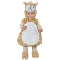 212 Main Beige & White Llama Toddler Costume - Extra Large