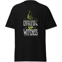 Drink Up Witches Halloween T-Shirt Design Black  Size Medium(D0102Hgdns7)