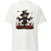 Halloween Scarecrow Fashion Orange T-Shirt Merchyprint  Size Medium(D0102Hgdkby)