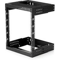 Startech.Com 12U 19"" Wall Mount Network Rack - Adjustable Depth 12-20"" 2 Post Open Frame Server Room Rack For Av/Data/ It Communication/Computer Equipment/Switch W/Cage Nuts & Screws (Rk12Walloa)