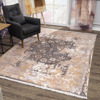 4 X 6 Gray Washed Out Persian Area Rug