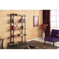 Lissandra 5 Tier Solid Wood Bookcase(D0102H59Zi8)