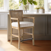 Diedra Cane Back Counter Stool(D0102Hr7Sr2)