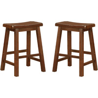 Chestnut Counter Height Stools (Set Of 2)