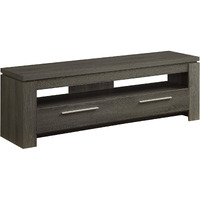 Weathered Grey 59-Inch 2-Drawer Tv Console